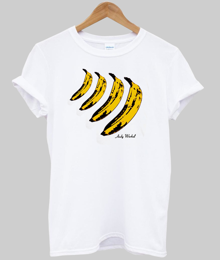 banana leaf terry shirt