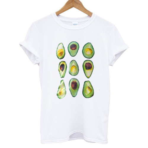 dye shirt with avocado