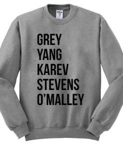 Grey Yang Karev Stevens O'Malley