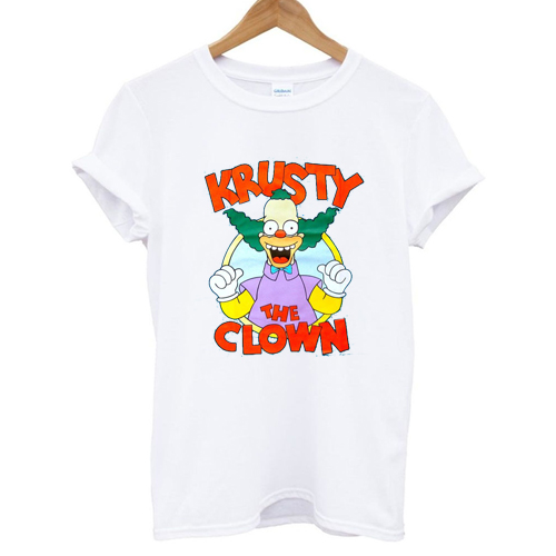 krusty the clown t shirt urban outfitters