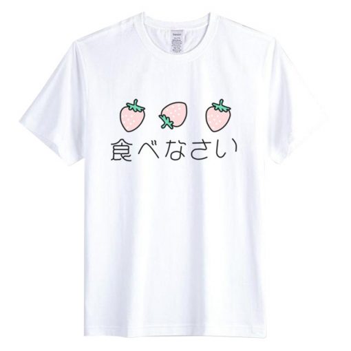 Japanese Strawberry Loose T shirt