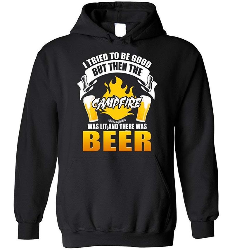 funny camping hoodies