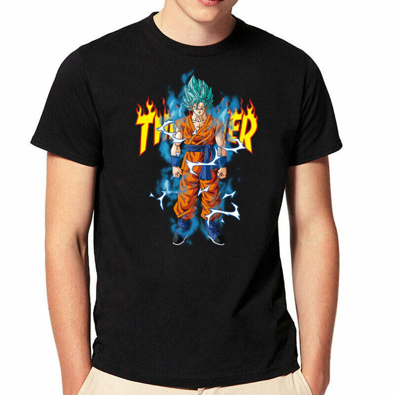 Fashion Short Sleeve T Shirt Anime Dragon Ball Z Tshirts