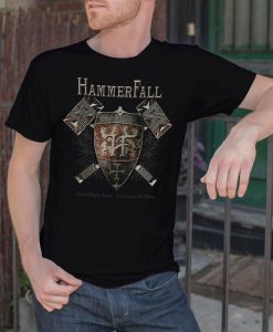 HammerFall Steel Meets Steel Men T-shirt