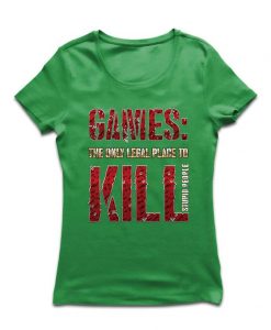 Games the Only Legal Place to Kill Stupid People T SHIRT