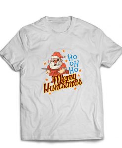 Hunter Santa Claus t shirt