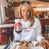 Funny Chick- Fil- A Diet Graphic Pullover Sweatshirt